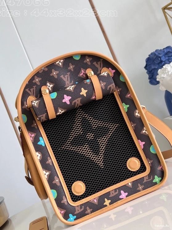 Bag-44*32*23CM VUITTON Dog LOUIS 1230